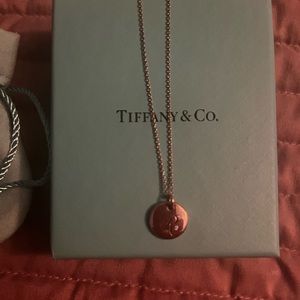 Tiffany & Co “R” Initial Necklace